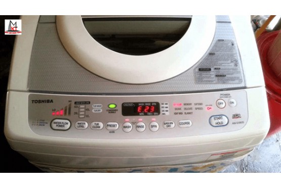 Lỗi E23 máy giặt Toshiba: Nguyên nhân và cách khắc phục hiệu quả