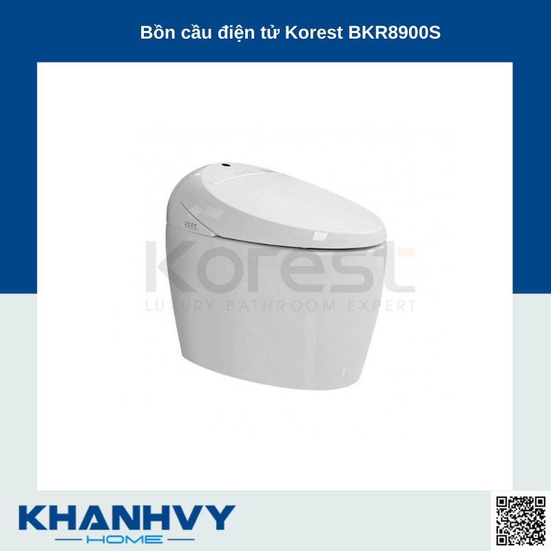 Bồn cầu điện tử Korest BKR8900S