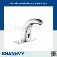 Vòi chậu rửa mặt cảm ứng Korest K9012