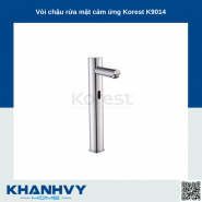 Vòi chậu rửa mặt cảm ứng Korest K9014