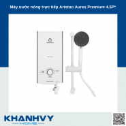 Máy nước nóng trực tiếp Ariston Aures Premium 4.5P*