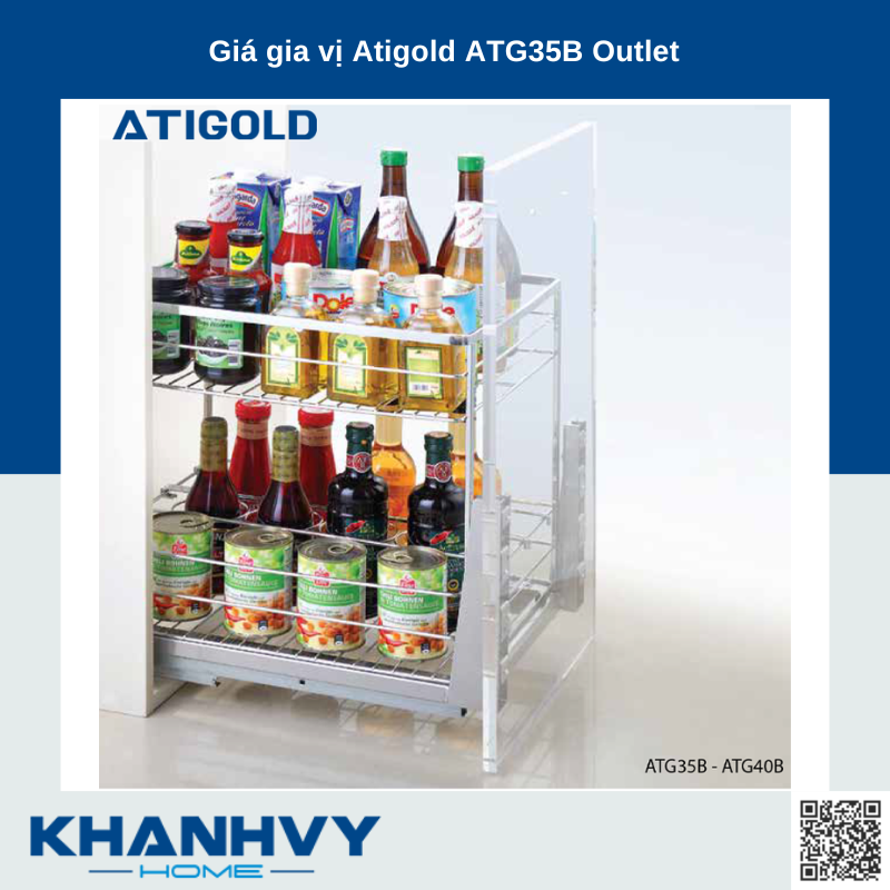 Giá gia vị Atigold ATG35B Outlet