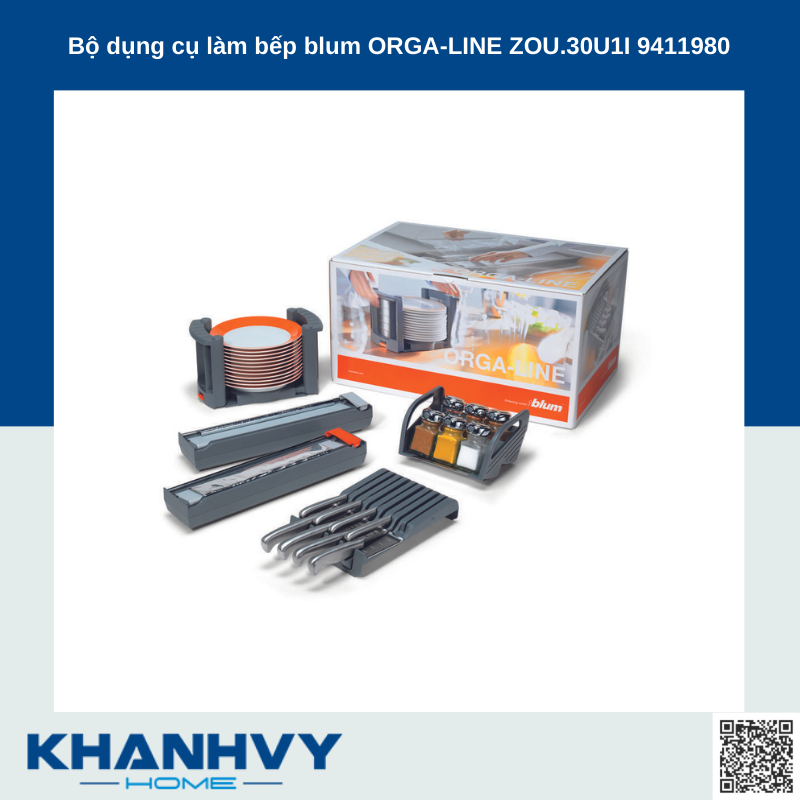 Bộ dụng cụ làm bếp blum ORGA-LINE ZOU.30U1I 9411980