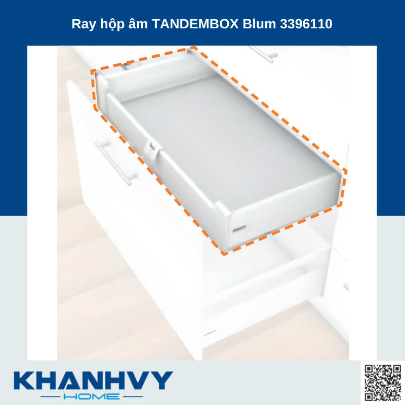 Ray hộp âm TANDEMBOX Blum Y1 3396110