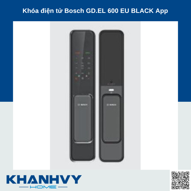 Khóa điện tử Bosch GD.EL 600 EU BLACK App