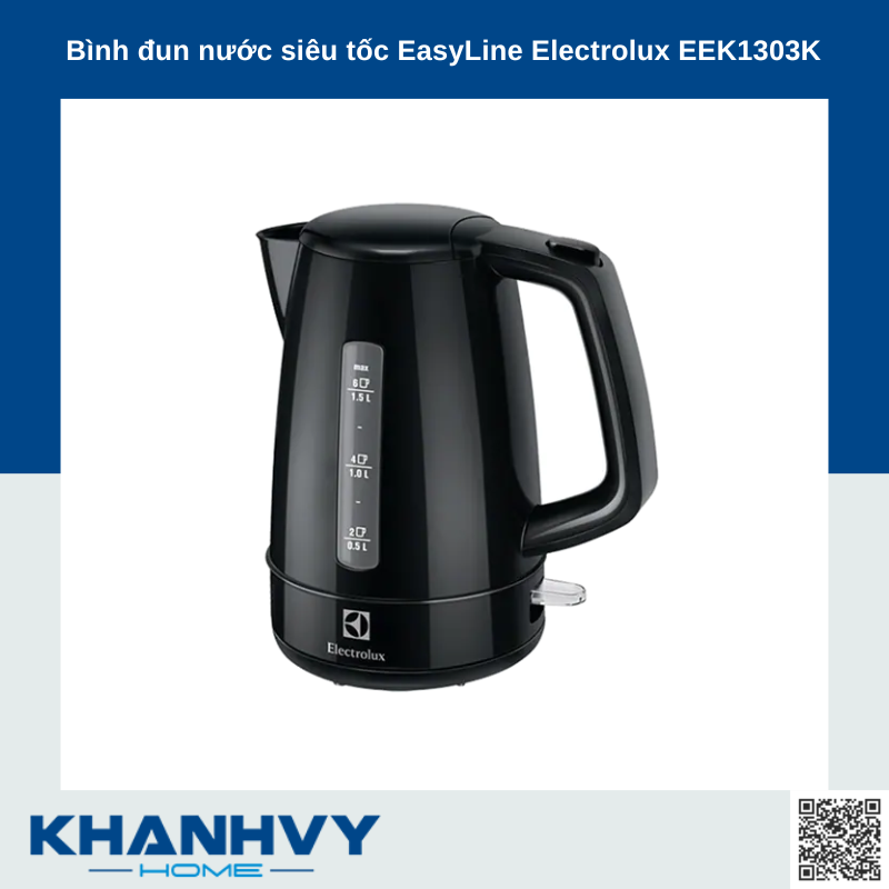 Bình đun nước siêu tốc EasyLine Electrolux EEK1303K