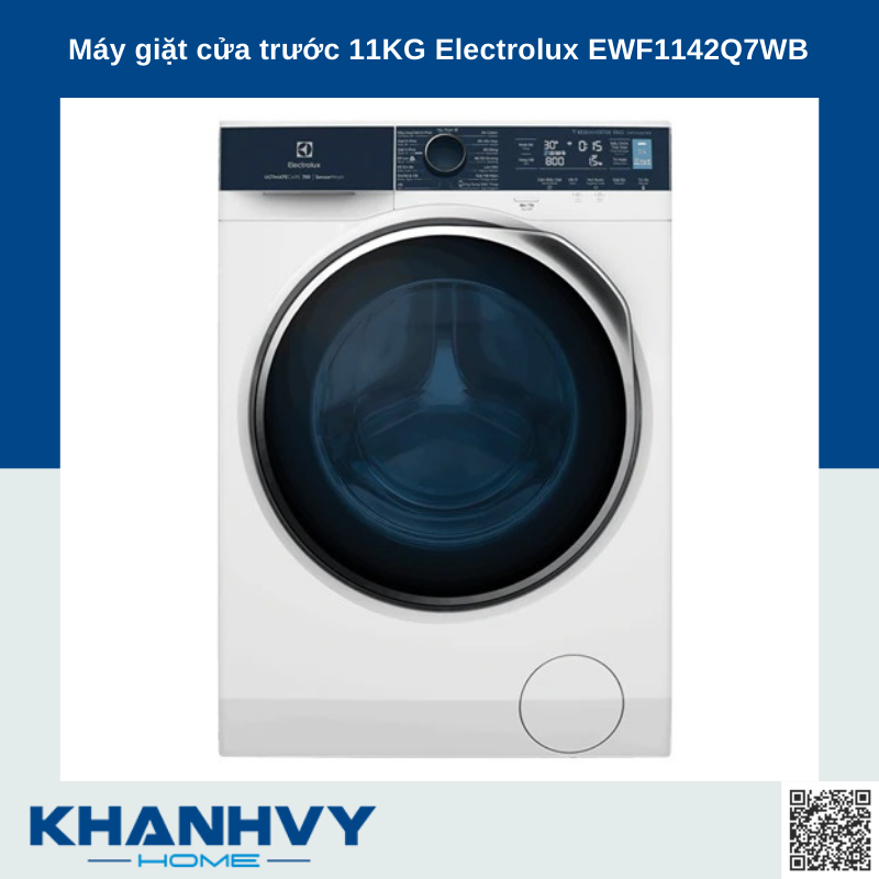 Máy giặt cửa trước 11KG Electrolux EWF1142Q7WB |B NEW 100% Outlet T6