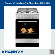 Bếp gas kết hợp lò nướng Electrolux LKM620000X |A