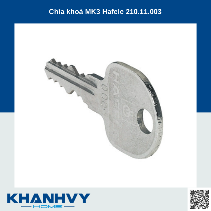 Chìa khoá MK3 Hafele 210.11.003