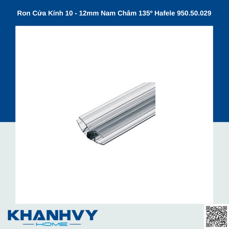 Ron Cửa Kính 10 - 12mm Nam Châm 135º Hafele 950.50.029