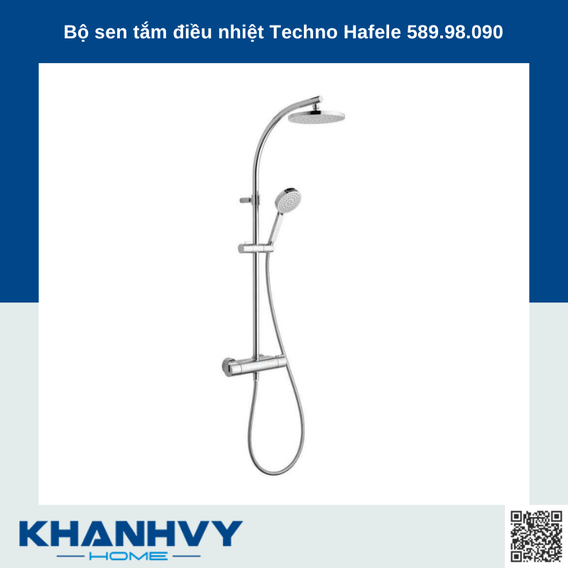 Bộ sen tắm điều nhiệt Techno Hafele 589.98.090