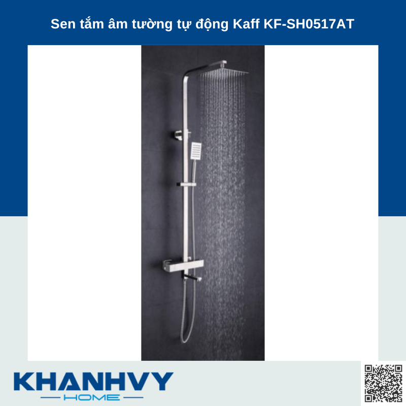 Sen tắm âm tường tự động Kaff KF-SH0517AT