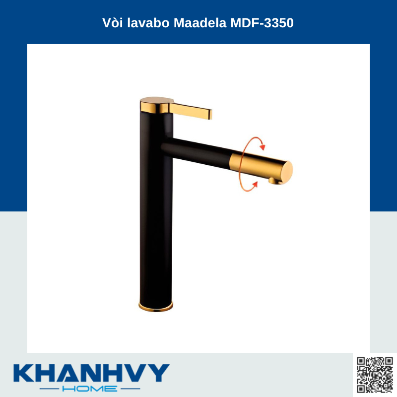 Vòi lavabo Maadela MDF-3350