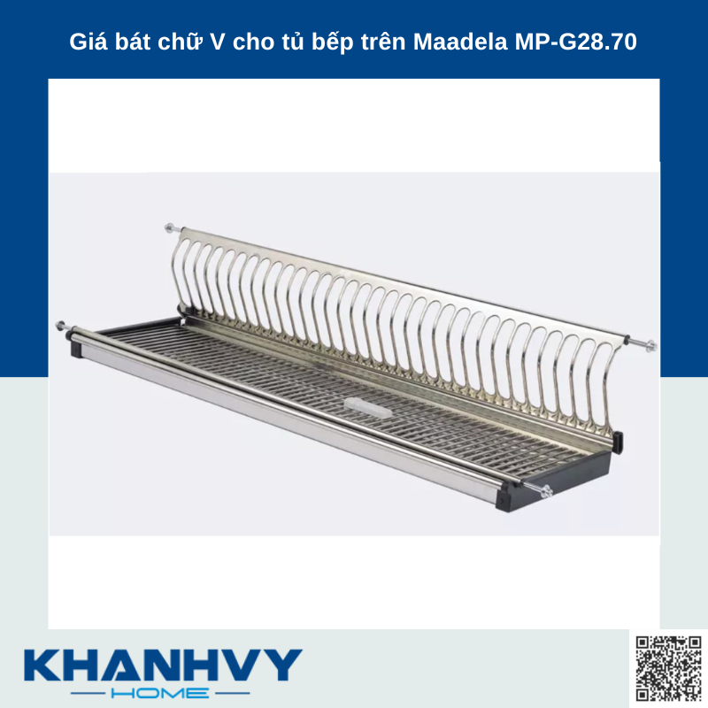 Giá bát chữ V cho tủ bếp trên Maadela MP-G28.70