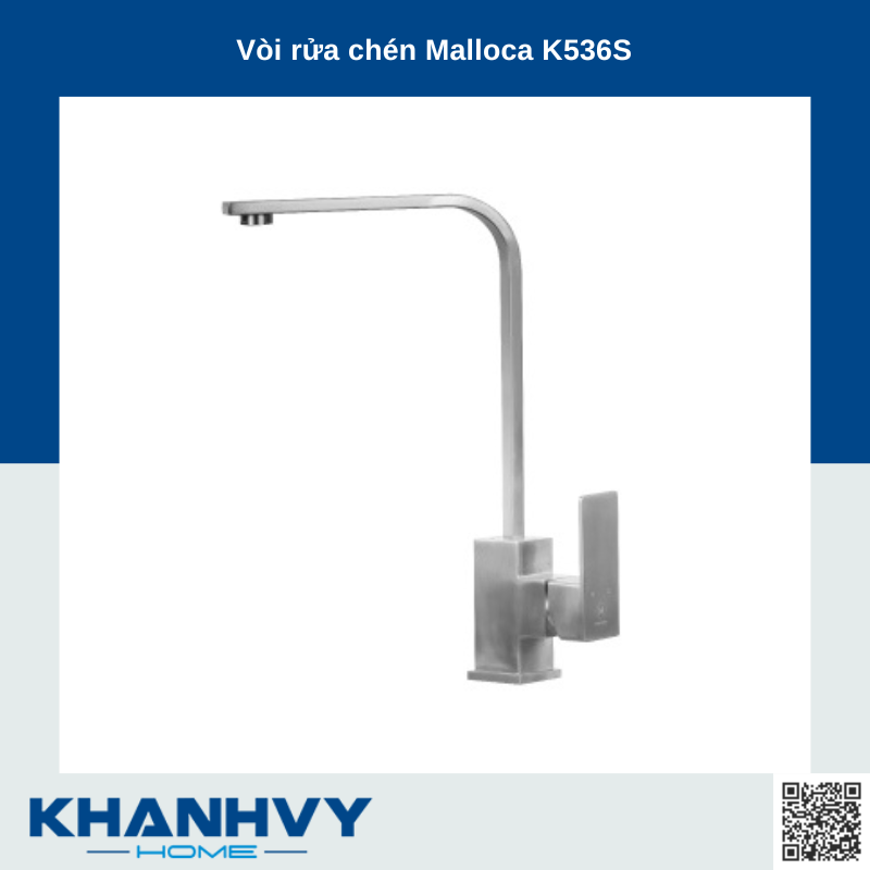 Vòi rửa chén Malloca K536S