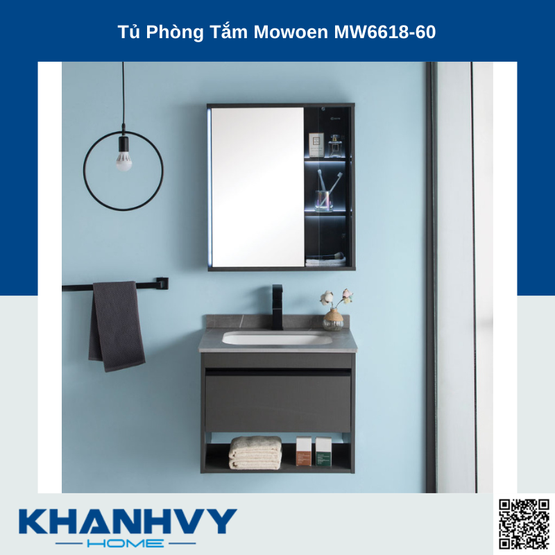 Tủ Phòng Tắm Mowoen MW6618-60