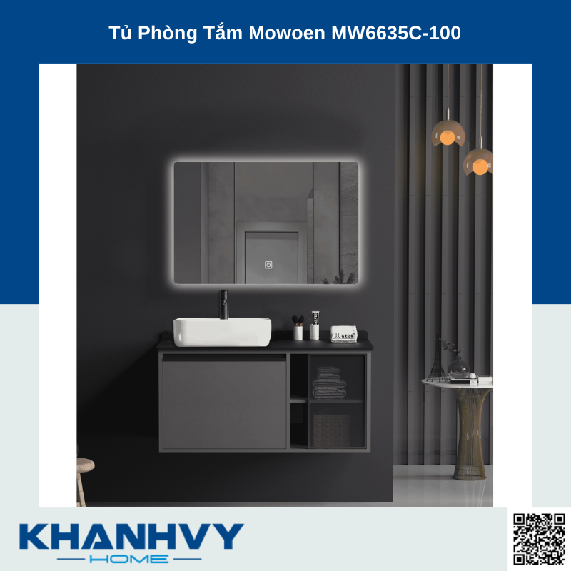 Tủ Phòng Tắm Mowoen MW6635C-100