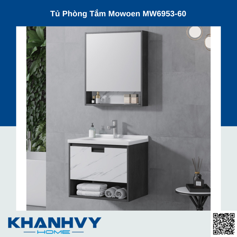 Tủ Phòng Tắm Mowoen MW6953-60