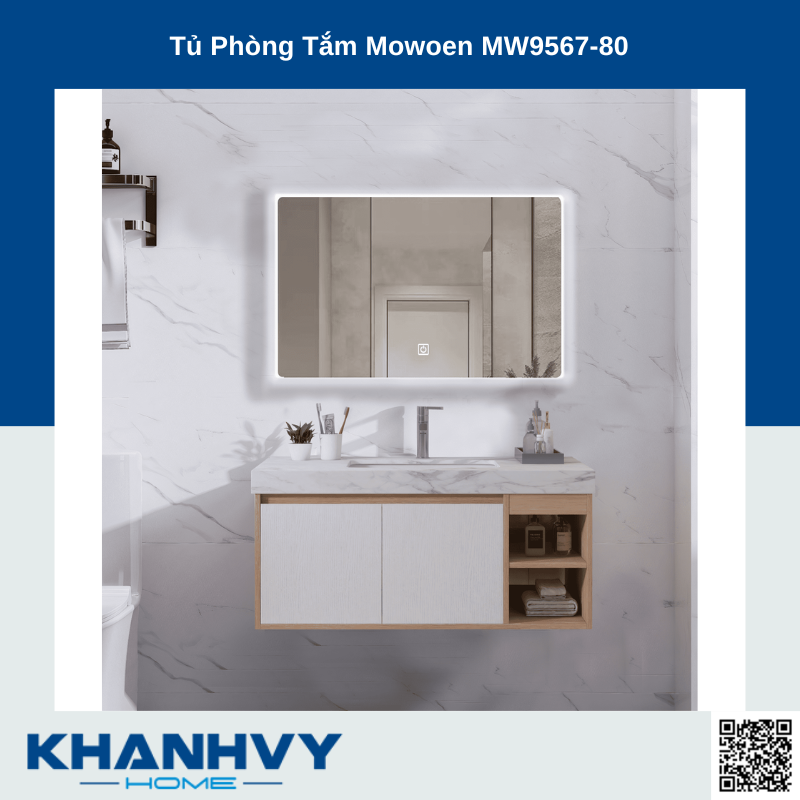 Tủ Phòng Tắm Mowoen MW9567-80