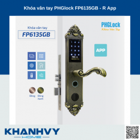 Khóa vân tay PHGlock FP6135GB - R App |A