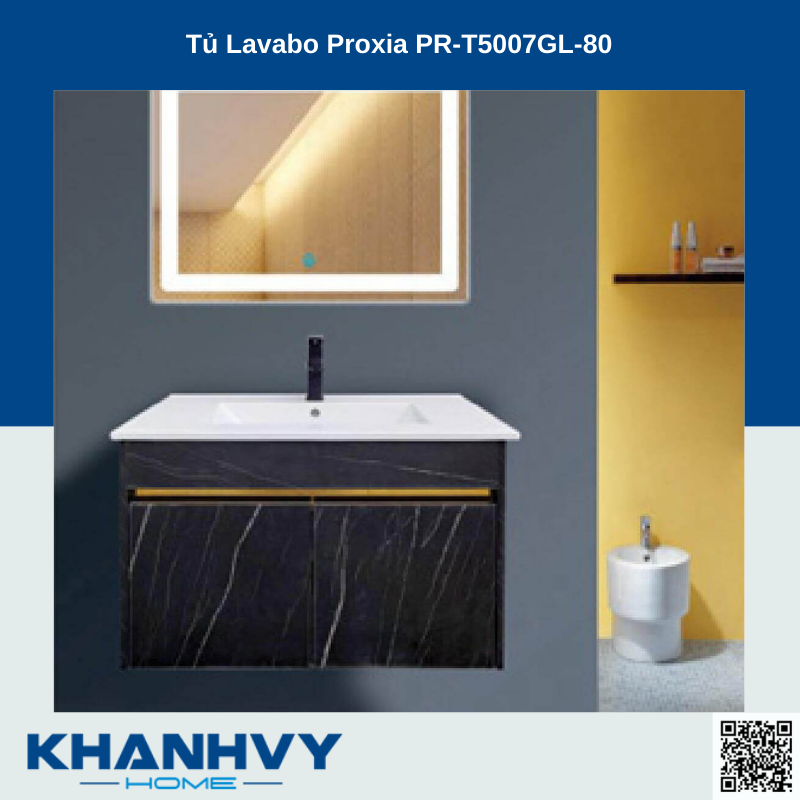 Tủ Lavabo Proxia PR-T5007GL-80