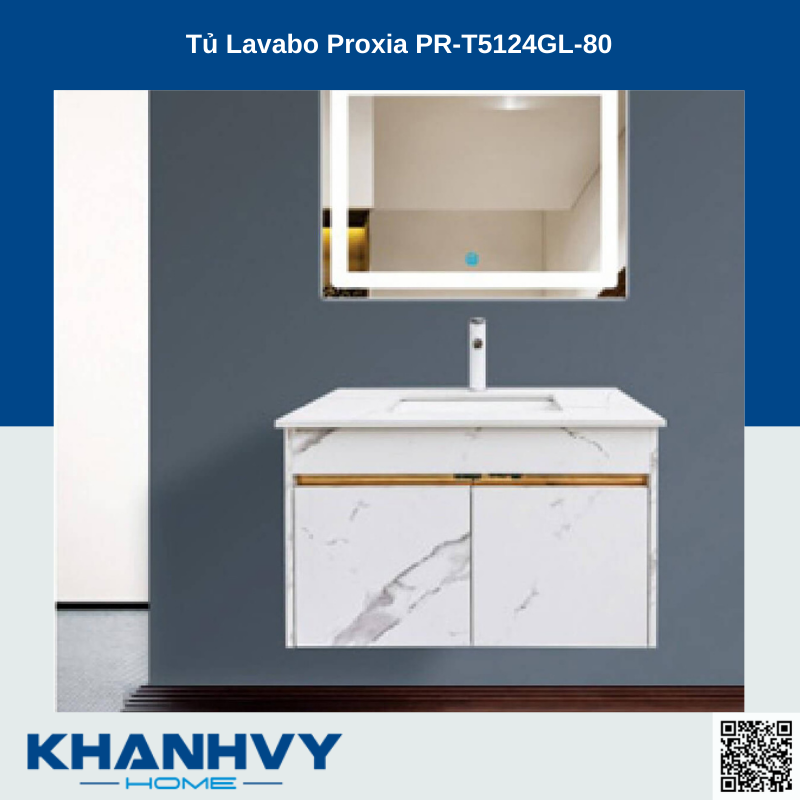Tủ Lavabo Proxia PR-T5124GL-80