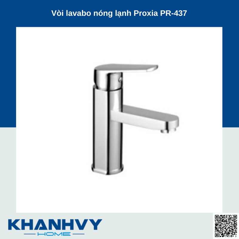 Vòi lavabo nóng lạnh Proxia PR-437