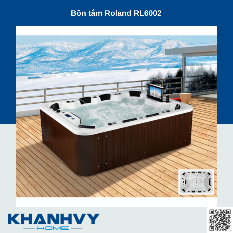 Bồn tắm Roland RL6002
