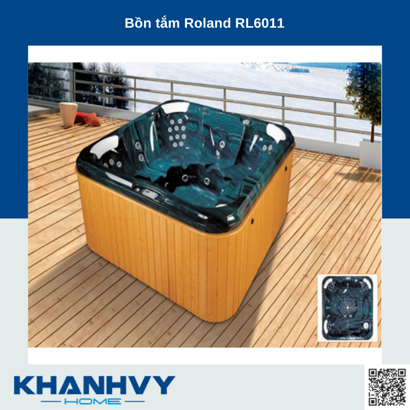 Bồn tắm Roland RL6011