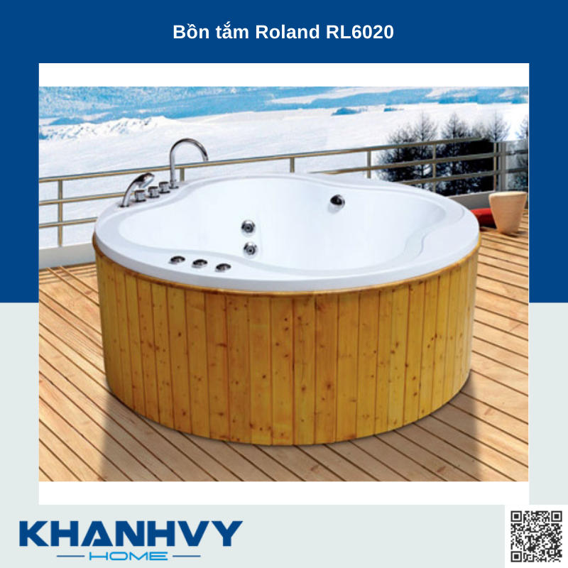 Bồn tắm Roland RL6020