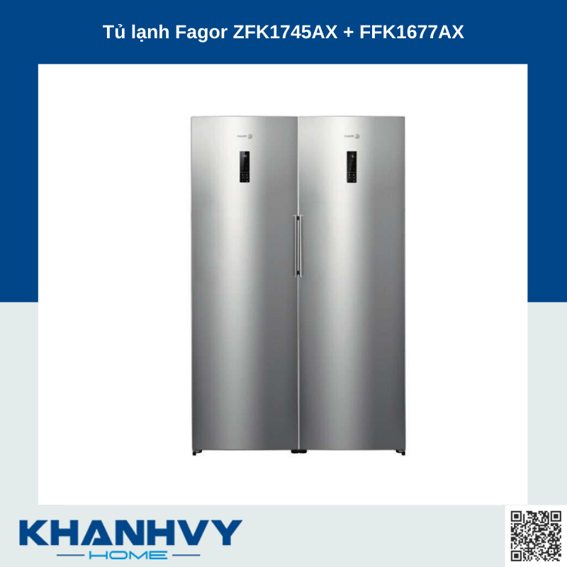 Tủ lạnh Fagor ZFK1745AX + FFK1677AX