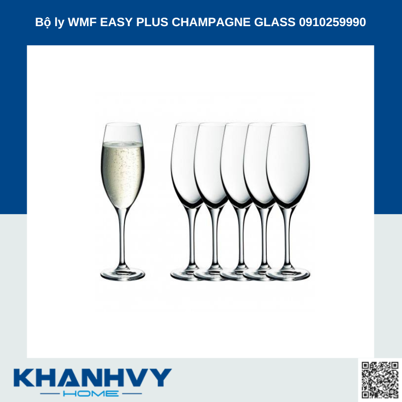 Bộ ly WMF EASY PLUS CHAMPAGNE GLASS 0910259990