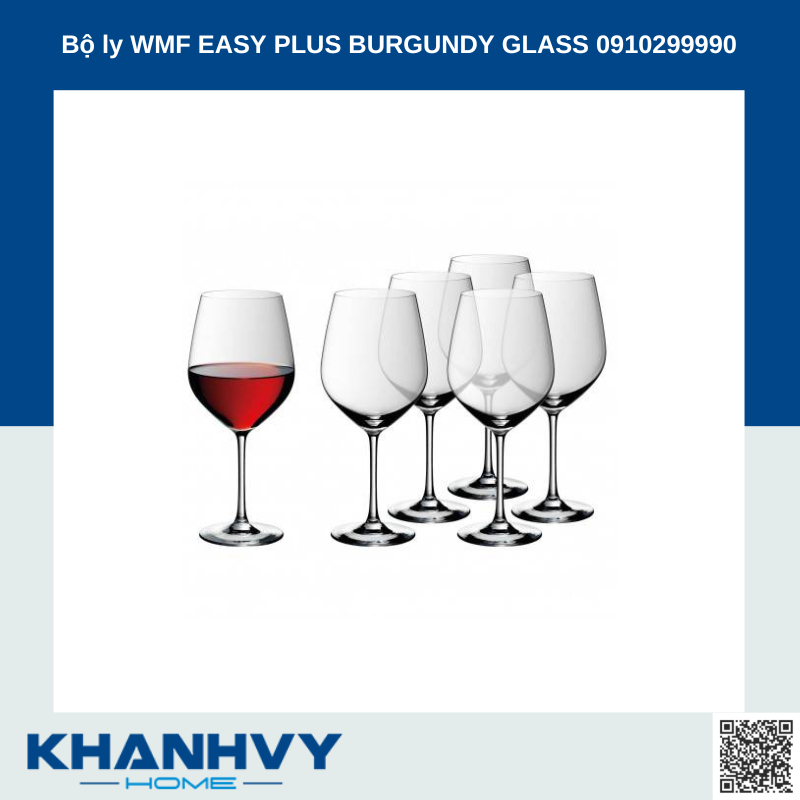 Bộ ly WMF EASY PLUS BURGUNDY GLASS 0910299990