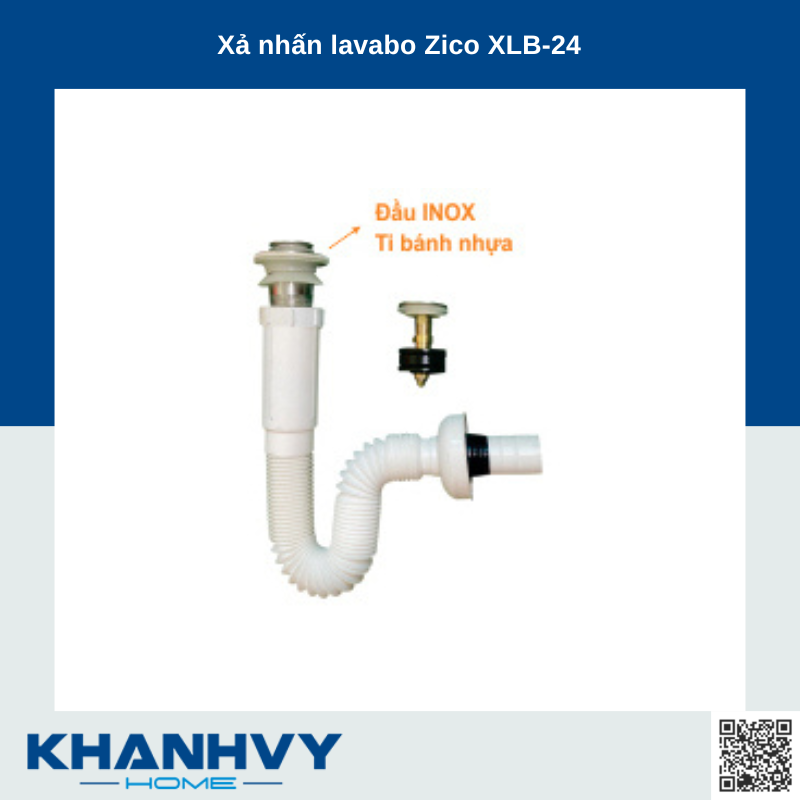 Xả nhấn lavabo Zico XLB-24