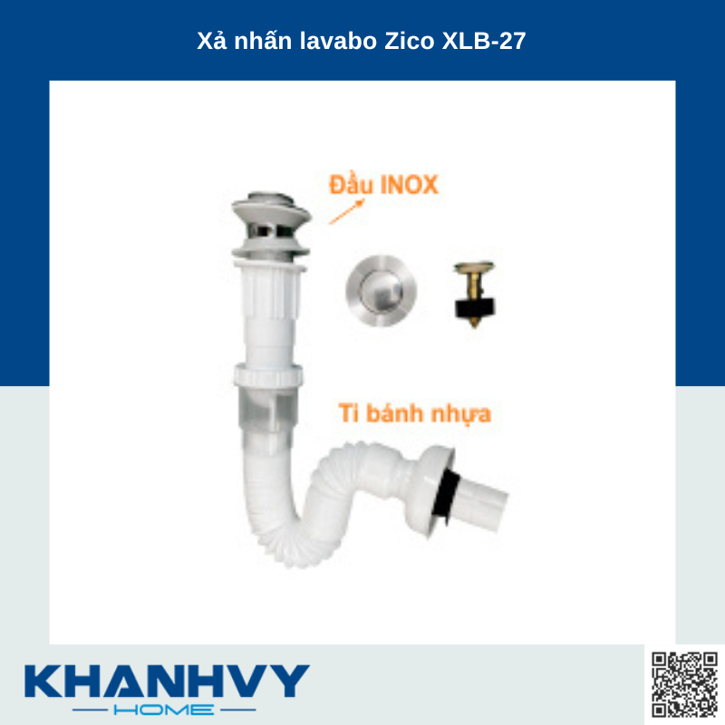 Xả nhấn lavabo Zico XLB-27