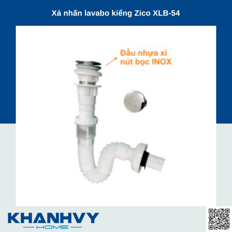 Xả nhấn lavabo kiểng Zico XLB-54