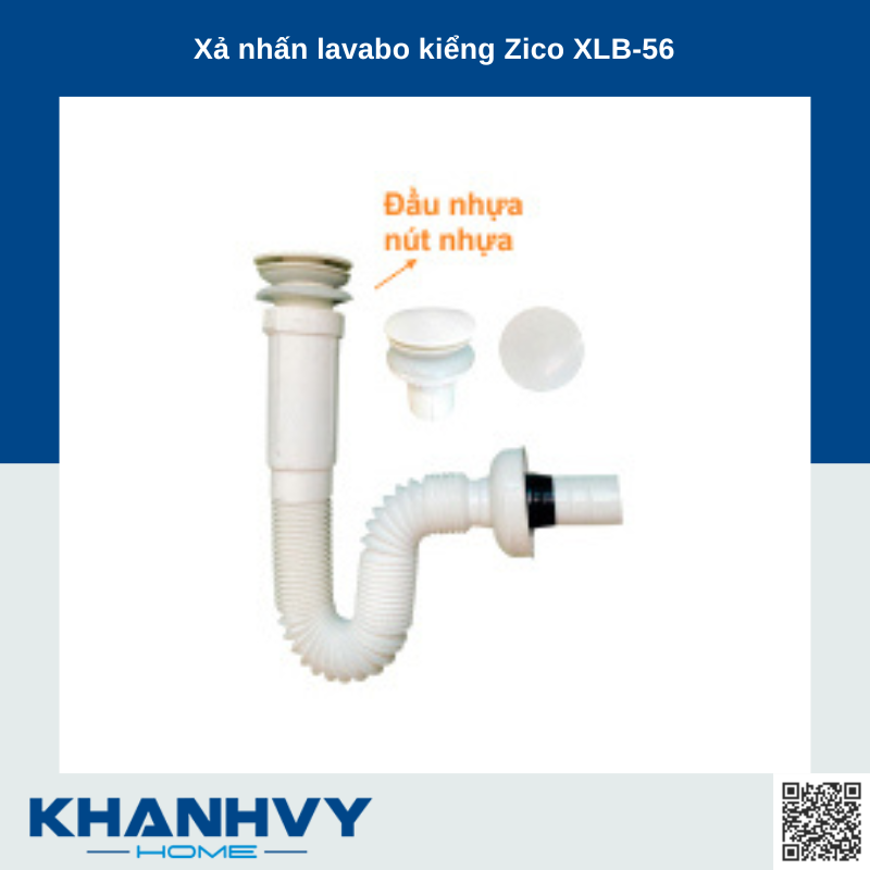 Xả nhấn lavabo kiểng Zico XLB-56