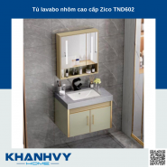 Tủ lavabo nhôm cao cấp Zico TND602