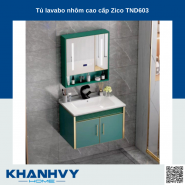 Tủ lavabo nhôm cao cấp Zico TND603