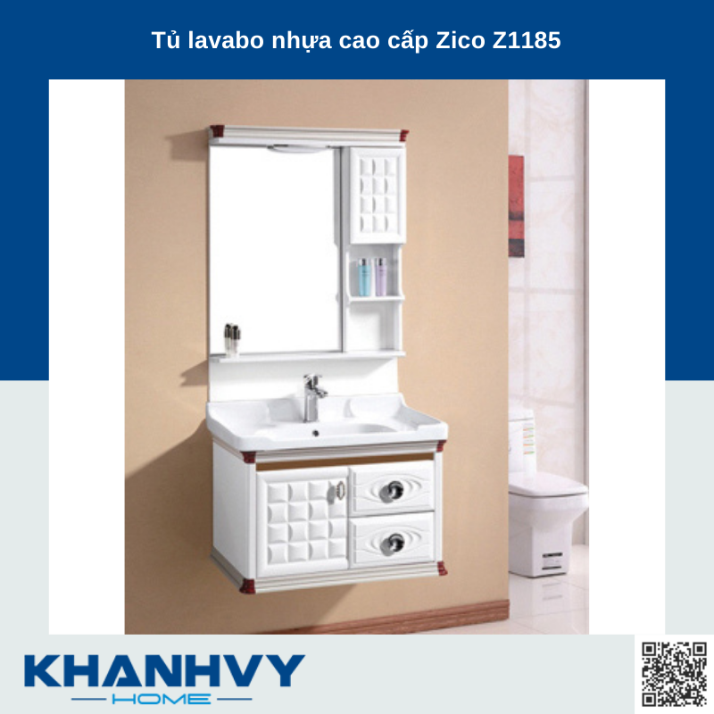 Tủ lavabo nhựa cao cấp Zico Z1185