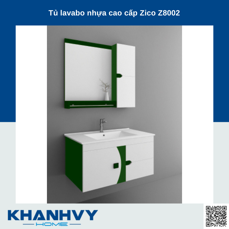 Tủ lavabo nhựa cao cấp Zico Z8002