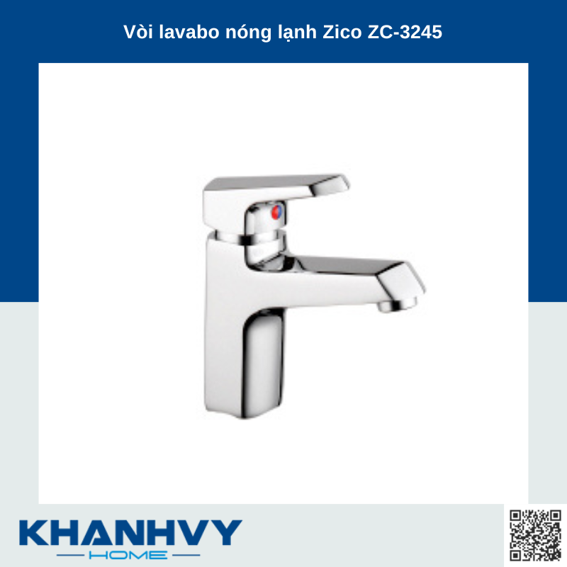 Vòi lavabo nóng lạnh Zico ZC-3245