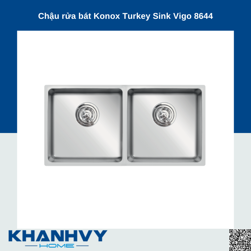 Chậu rửa bát Konox Turkey Sink Vigo 8644