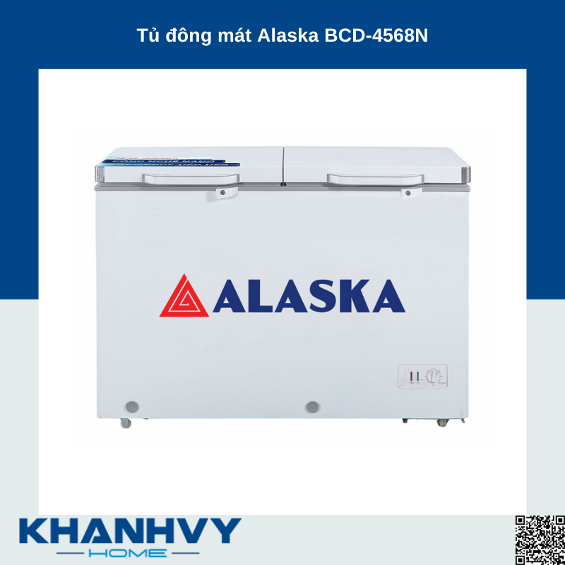 Tủ đông mát Alaska BCD-4568N