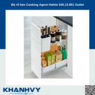 Bộ rổ kéo Cooking Agent Hafele 545.13.951 Outlet