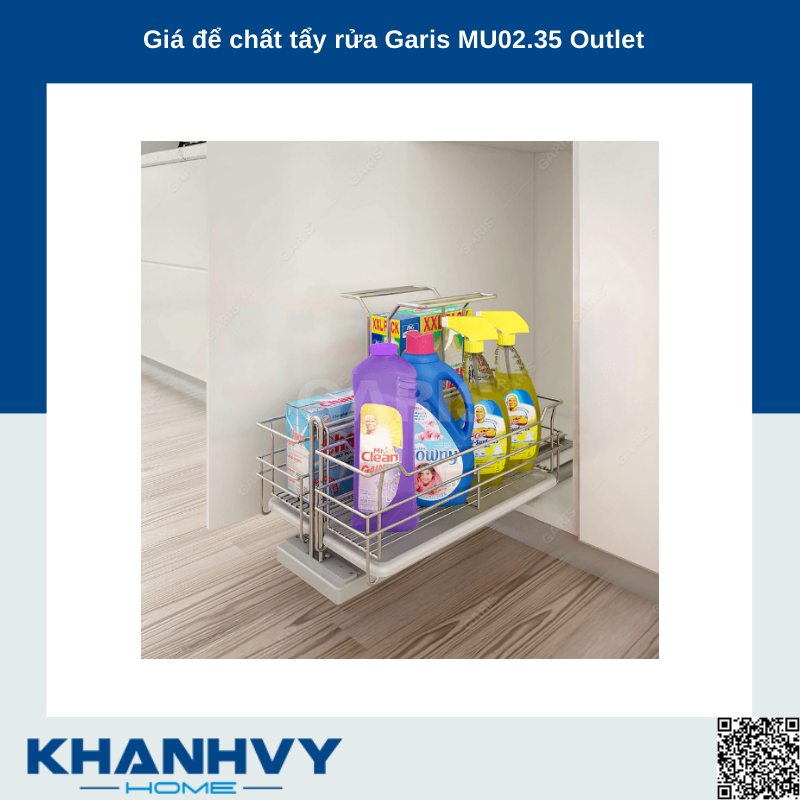 Giá để chất tẩy rửa Garis MU02.35 Outlet