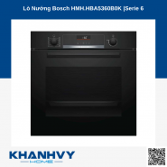Lò Nướng Bosch HMH.HBA5360B0K |Serie 6