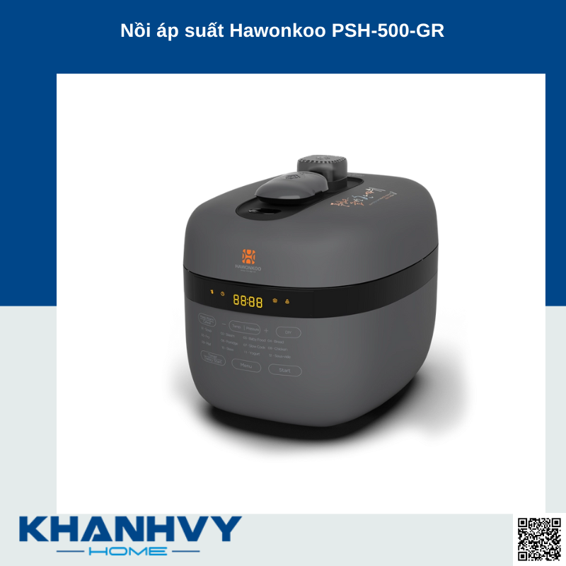 Nồi áp suất Hawonkoo PCH-500-GR
