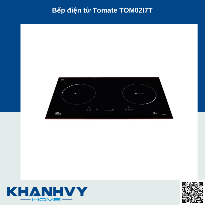 Bếp điện từ Tomate TOM02I7T NEW 99% Outlet T6