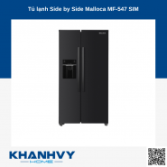 Tủ lạnh Side by Side Malloca MF-547 SIM